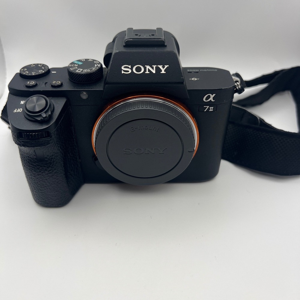 Sony A7 II ILCE-7M2 Full Frame Camera Body Low Shutter 12,557 Battery 64GB